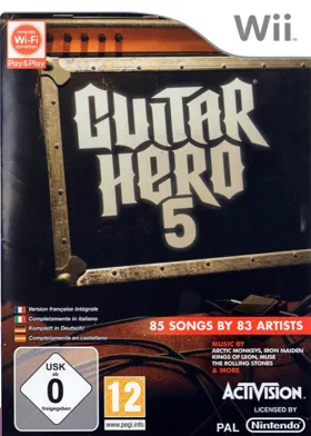 Guitar Hero - 5 box cover front